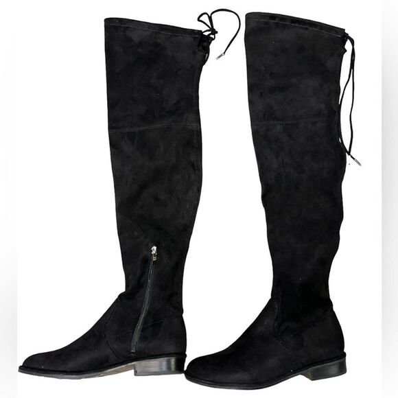 Marc Fisher Black Boot Over the Knee Size 5M (5.5) Never Worn - Picture 1 of 7